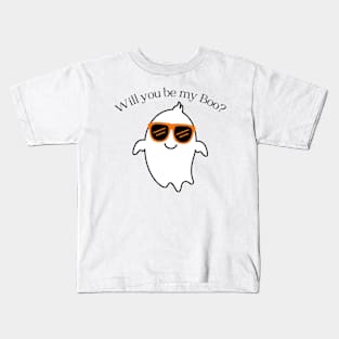 Halloween Will you be my Boo? Kids T-Shirt